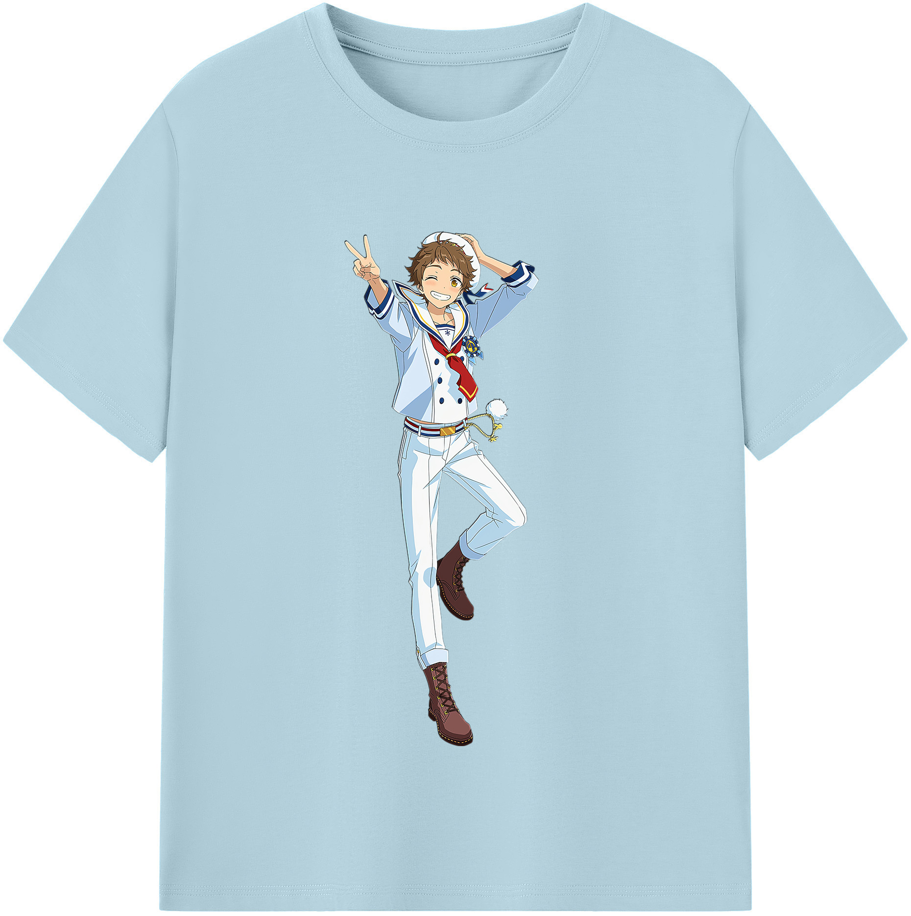 （画像用） あんさんぶるスターズ! Ensemble Stars 綿100％半袖Tシャツ（フロントプリント）